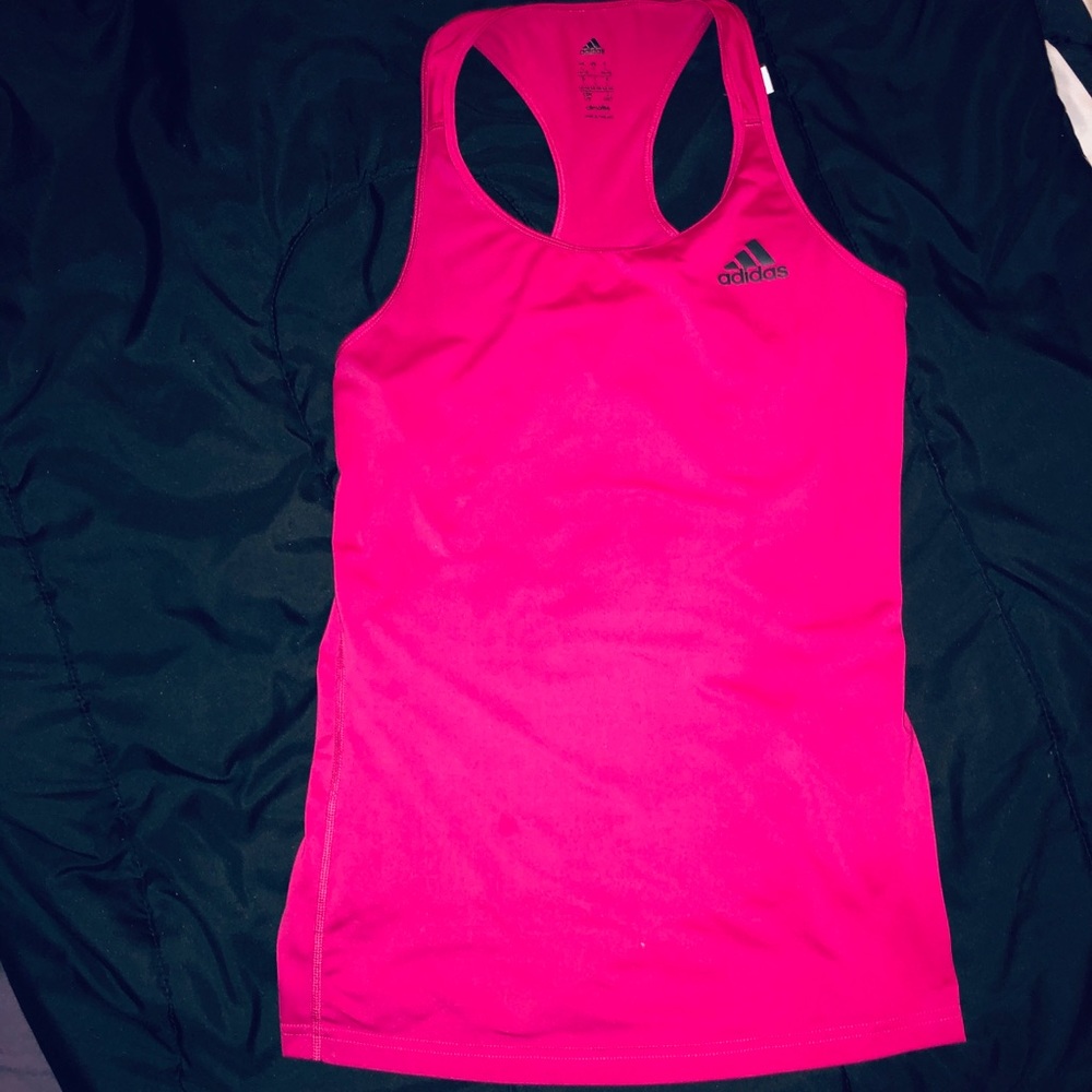 Adidas Bright Pink Tank